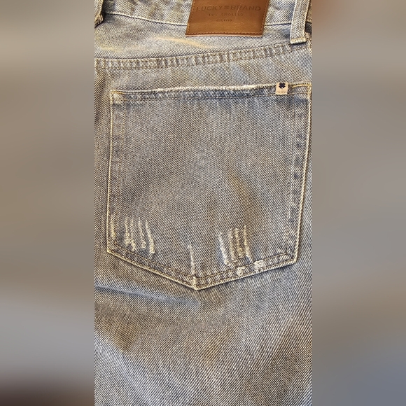 Lucky Brand Est.1990.Patched Jeans 12/31 Long,High-Rise90'   V-GRK - Picture 14 of 16